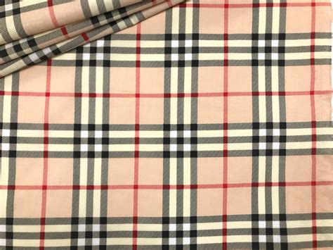 Burberry fabric for sewing